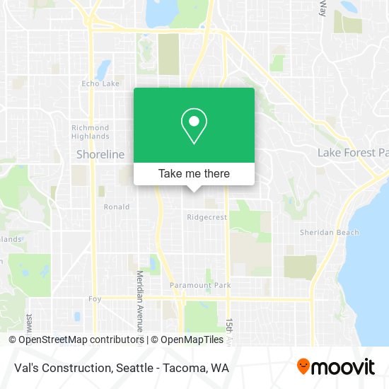 Val's Construction map