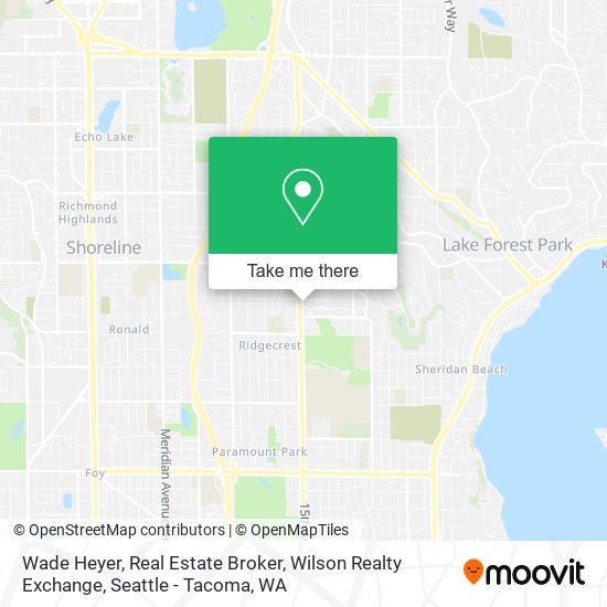 Wade Heyer, Real Estate Broker, Wilson Realty Exchange map