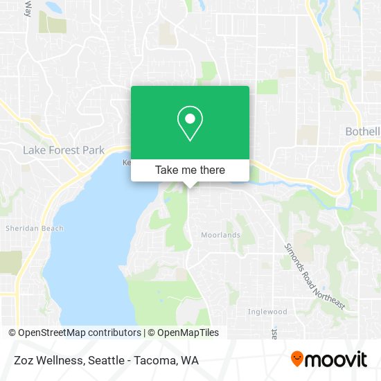 Zoz Wellness map