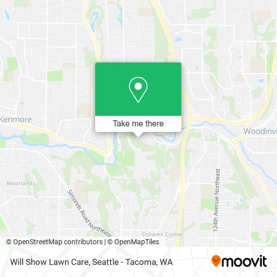 Mapa de Will Show Lawn Care