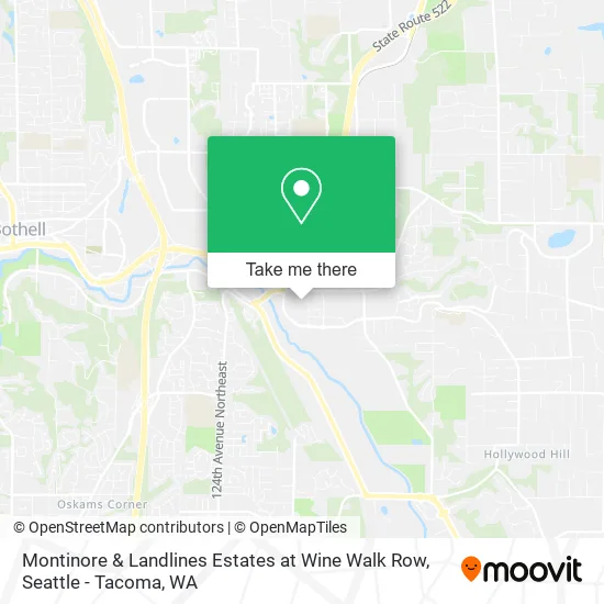Montinore & Landlines Estates at Wine Walk Row map