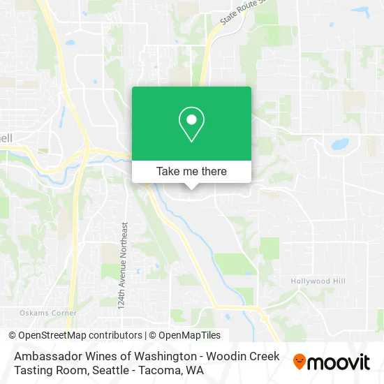 Ambassador Wines of Washington - Woodin Creek Tasting Room map