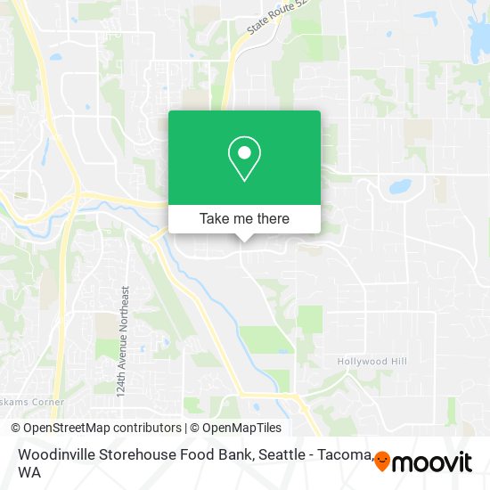Mapa de Woodinville Storehouse Food Bank