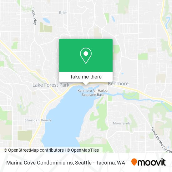 Marina Cove Condominiums map