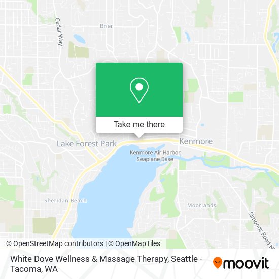 White Dove Wellness & Massage Therapy map