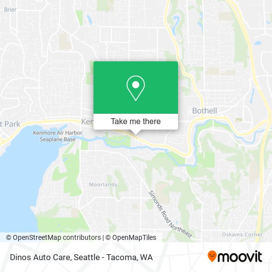 Dinos Auto Care map