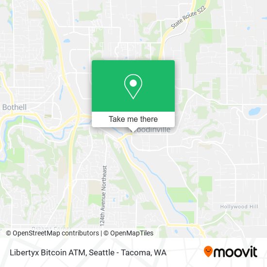 Mapa de Libertyx Bitcoin ATM