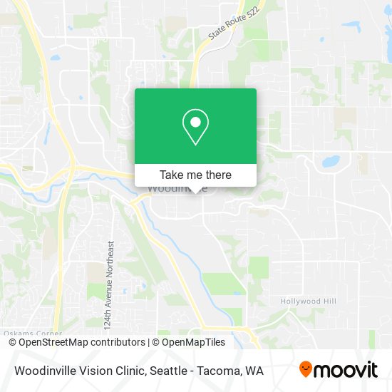 Mapa de Woodinville Vision Clinic