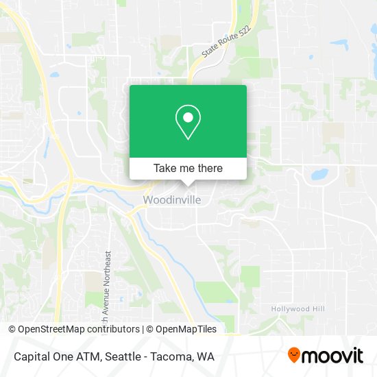 Mapa de Capital One ATM