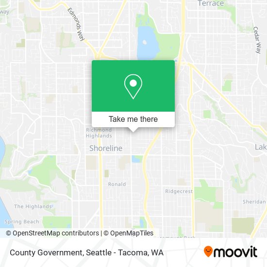 County Government map