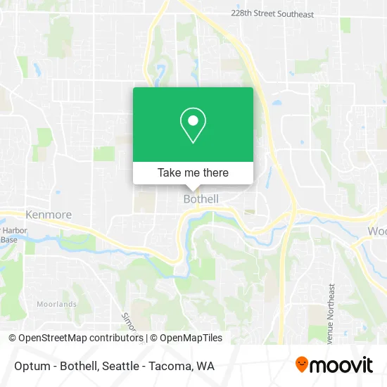 Mapa de Optum - Bothell