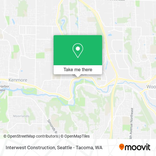 Mapa de Interwest Construction