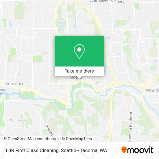 LJR First Class Cleaning map