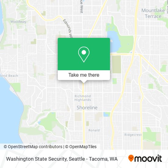 Washington State Security map