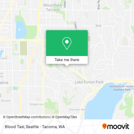 Blood Taxi map