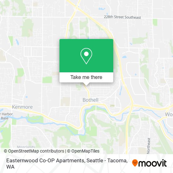 Easternwood Co-OP Apartments map