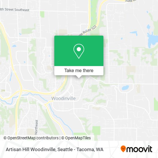 Mapa de Artisan Hill Woodinville