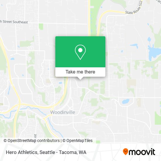 Hero Athletics map