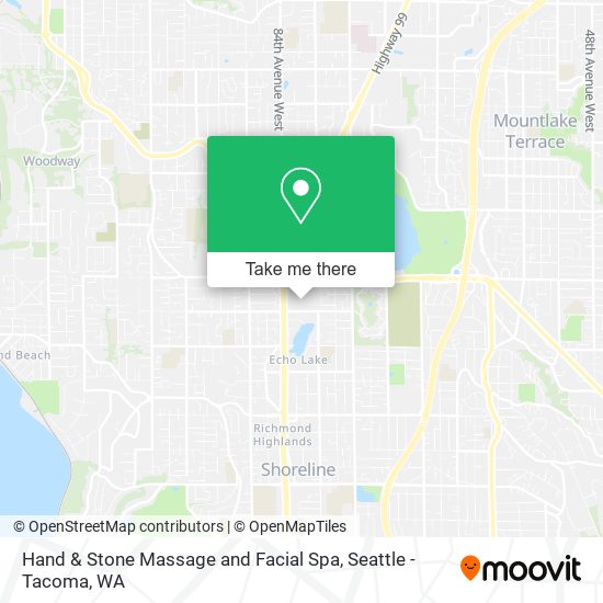 Hand & Stone Massage and Facial Spa map