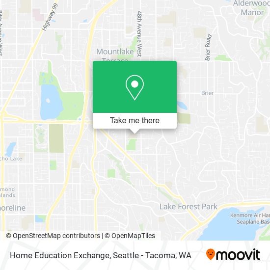 Home Education Exchange map