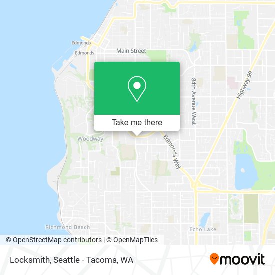 Locksmith map