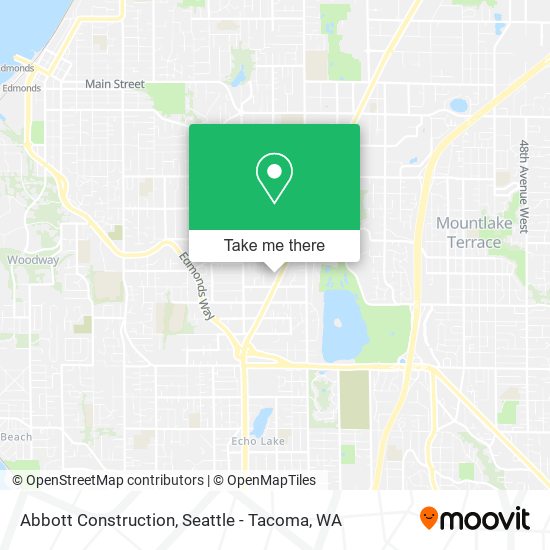 Abbott Construction map