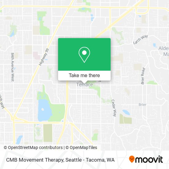 CMB Movement Therapy map