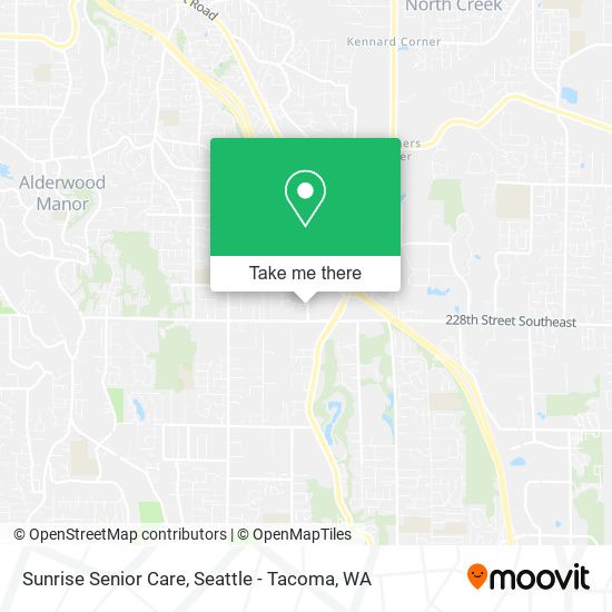 Sunrise Senior Care map