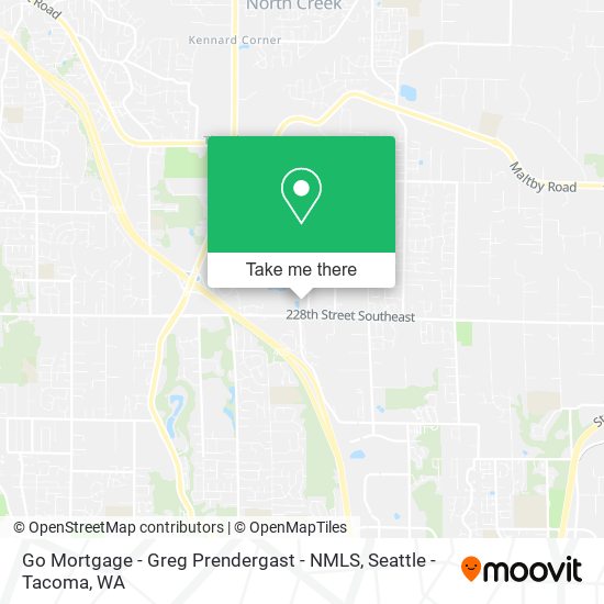 Go Mortgage - Greg Prendergast - NMLS map