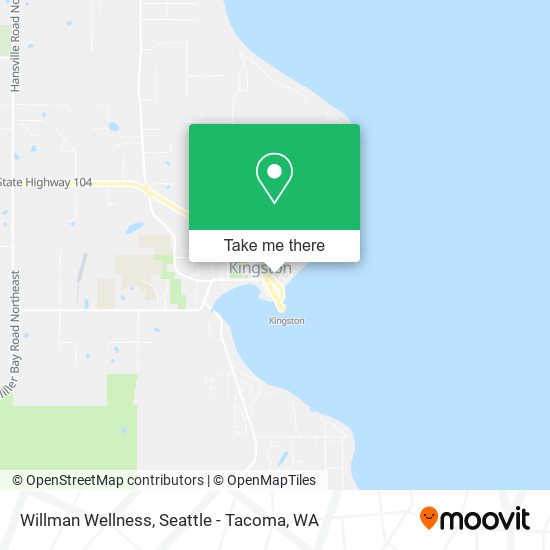 Willman Wellness map