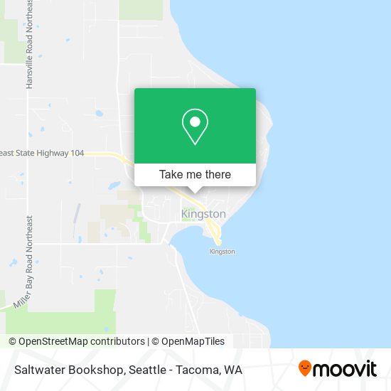 Saltwater Bookshop map