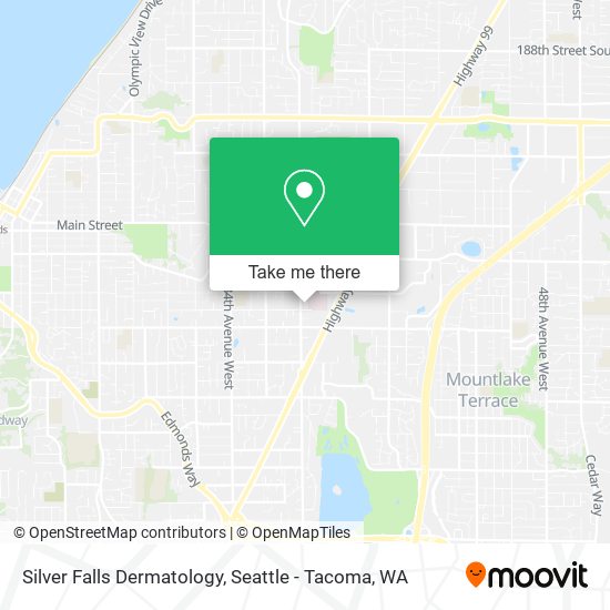 Mapa de Silver Falls Dermatology