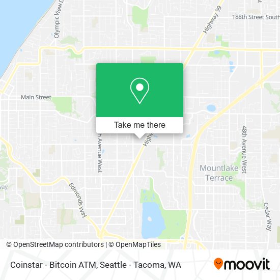 Mapa de Coinstar - Bitcoin ATM