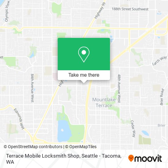 Mapa de Terrace Mobile Locksmith Shop