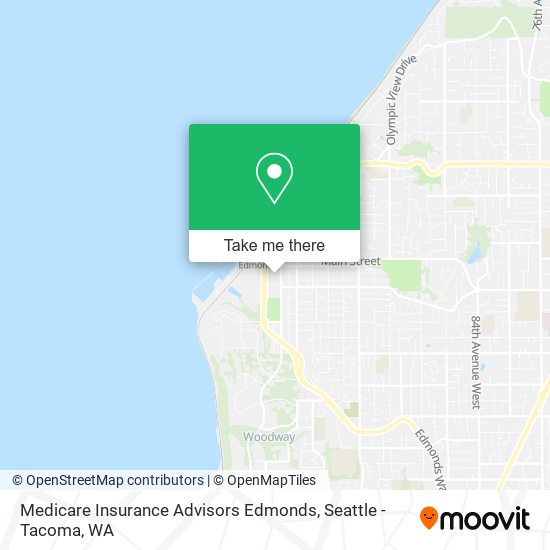 Mapa de Medicare Insurance Advisors Edmonds