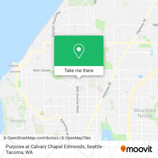 Mapa de Purpose at Calvary Chapel Edmonds