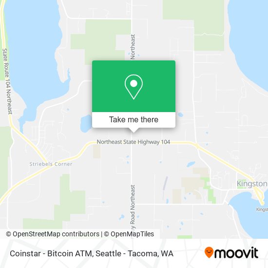 Coinstar - Bitcoin ATM map