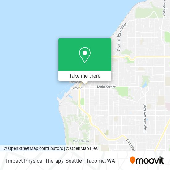 Mapa de Impact Physical Therapy