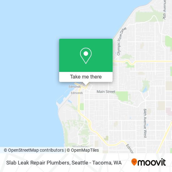 Slab Leak Repair Plumbers map