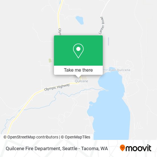 Quilcene Fire Department map