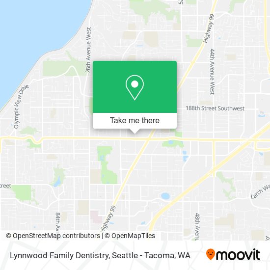 Lynnwood Family Dentistry map
