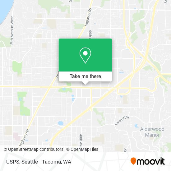 Mapa de USPS
