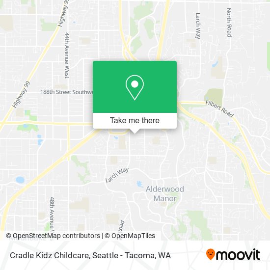 Cradle Kidz Childcare map