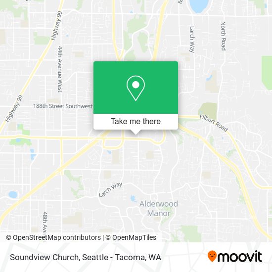 Soundview Church map