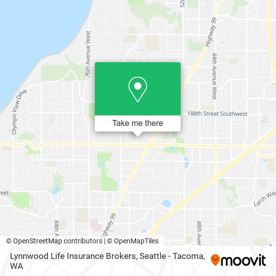 Mapa de Lynnwood Life Insurance Brokers