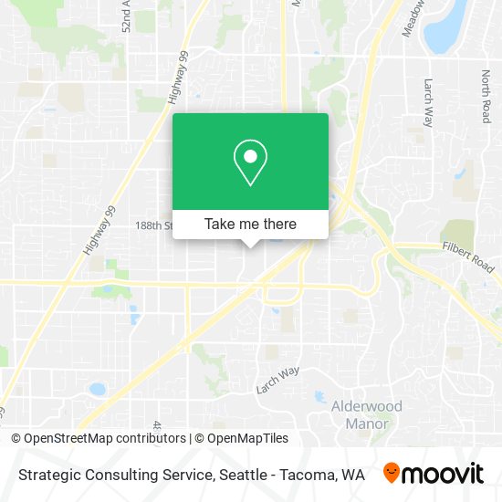 Strategic Consulting Service map