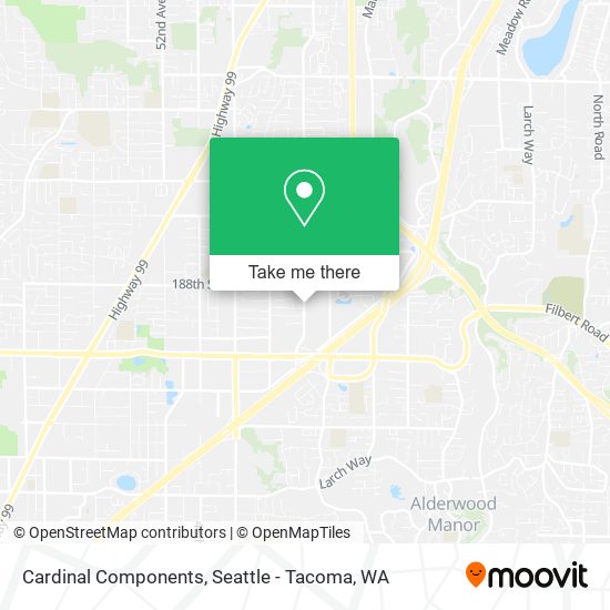 Cardinal Components map