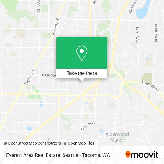 Everett Area Real Estate map