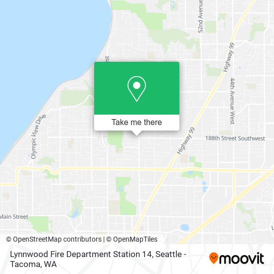 Mapa de Lynnwood Fire Department Station 14