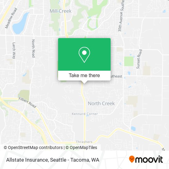 Allstate Insurance map